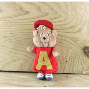 Alvin And The Chipmunks Plush Doll 11" CBS Toys Stuffed Animal Vintage 1983